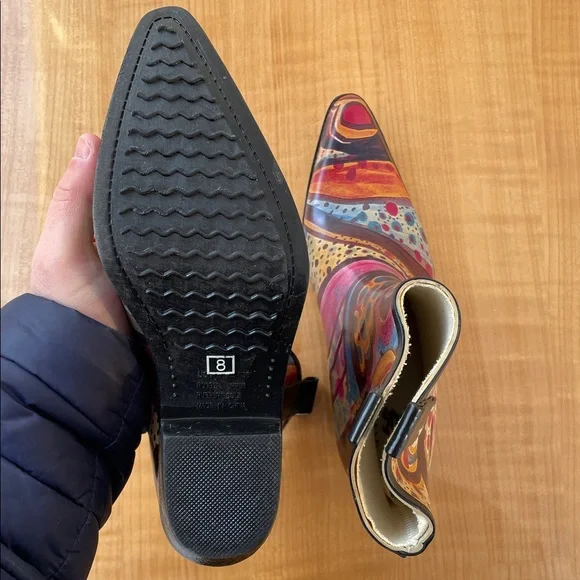 Nomad Yippy Rubber Rain Boots Womens Size 8 - Picture 8 of 12